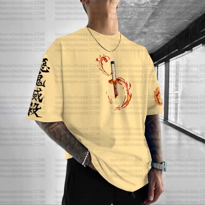 Unisex Anime Inspired Vintage T-Shirt| KNY