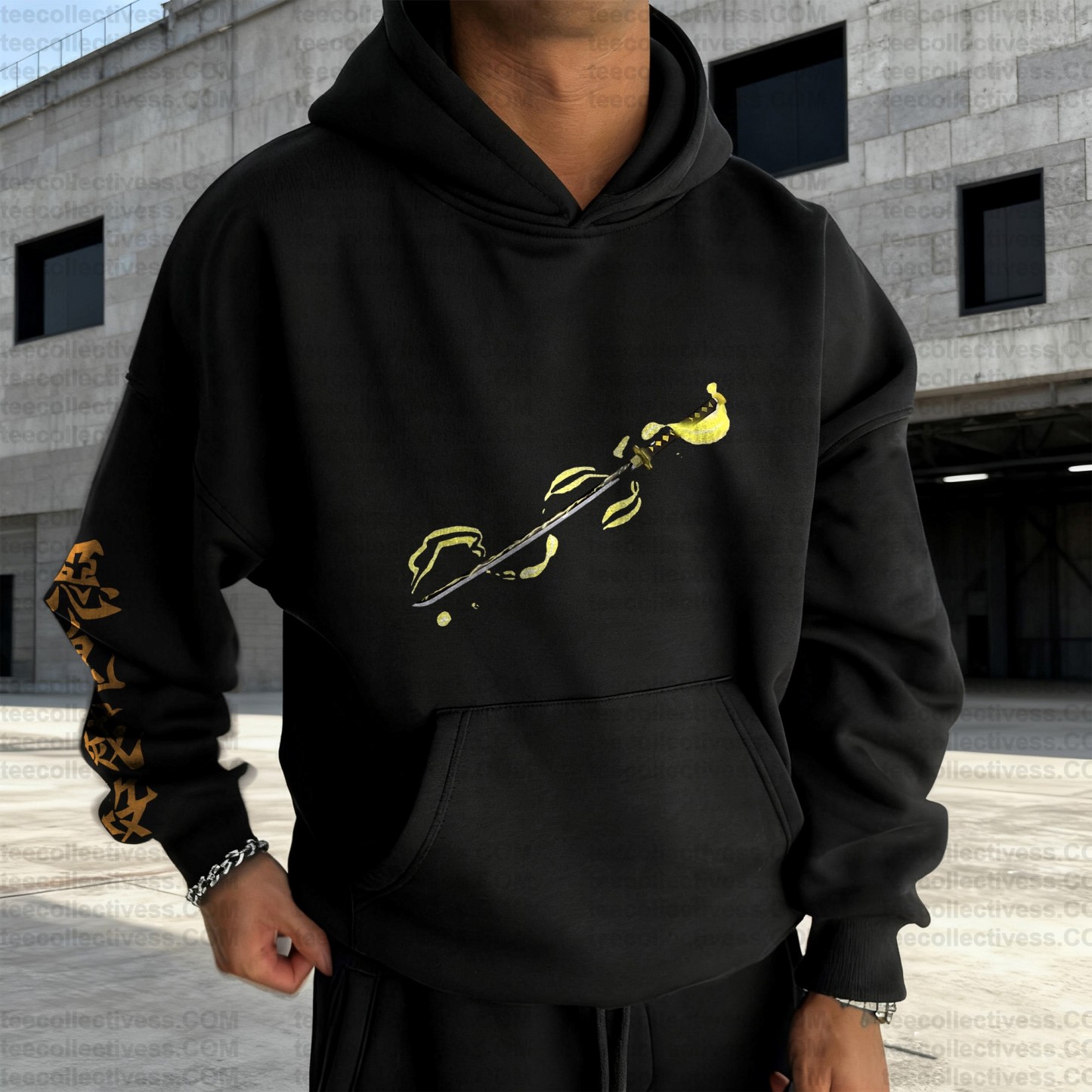 Plus Velvet Unisex Anime Graphic Streetwear Vintage Hoodie