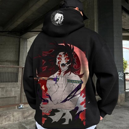 Unisex Graphic Streetwear Vintage Plush Hoodie