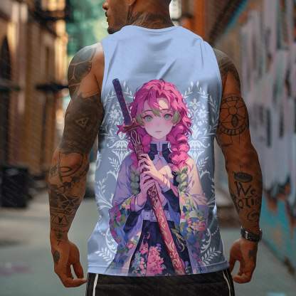 Unisex  “ Demon Slayer” Casual Anime  Tank Top