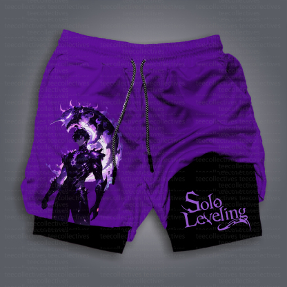 Unisex “Solo Leveling” Casual Streetwear Shorts