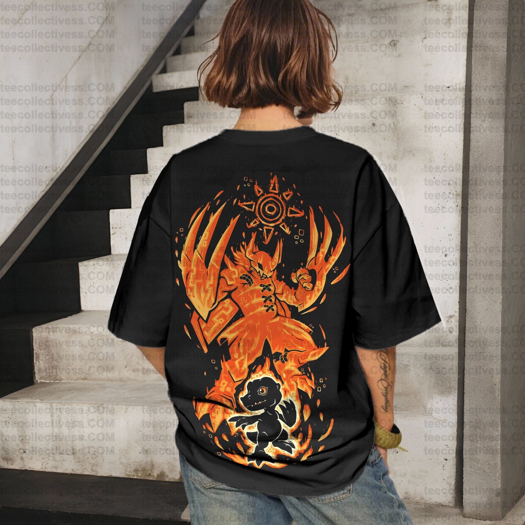 Unisex Anime Inspired Vintage T-Shirt