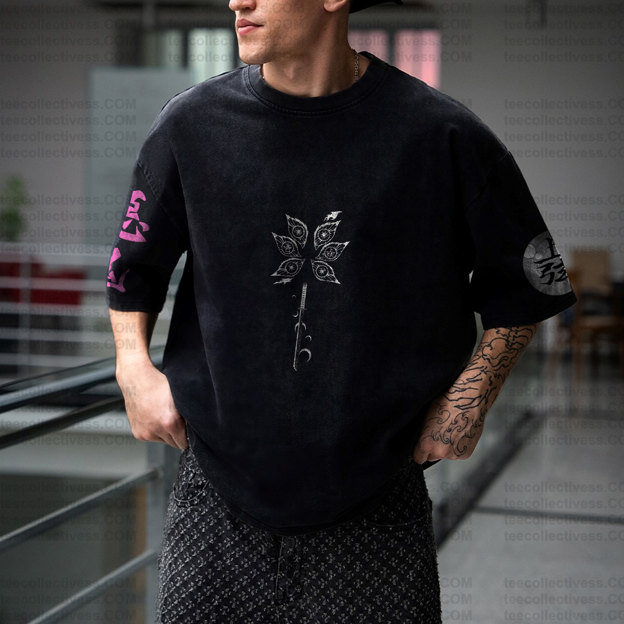 Unisex Anime Inspired Vintage T-Shirt| KNY