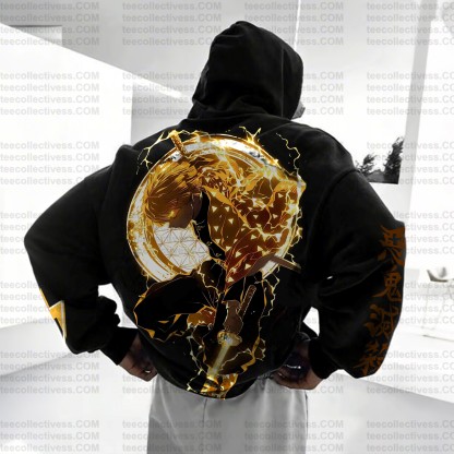 Unisex Anime Graphic Streetwear Vintage Hoodie| KNY