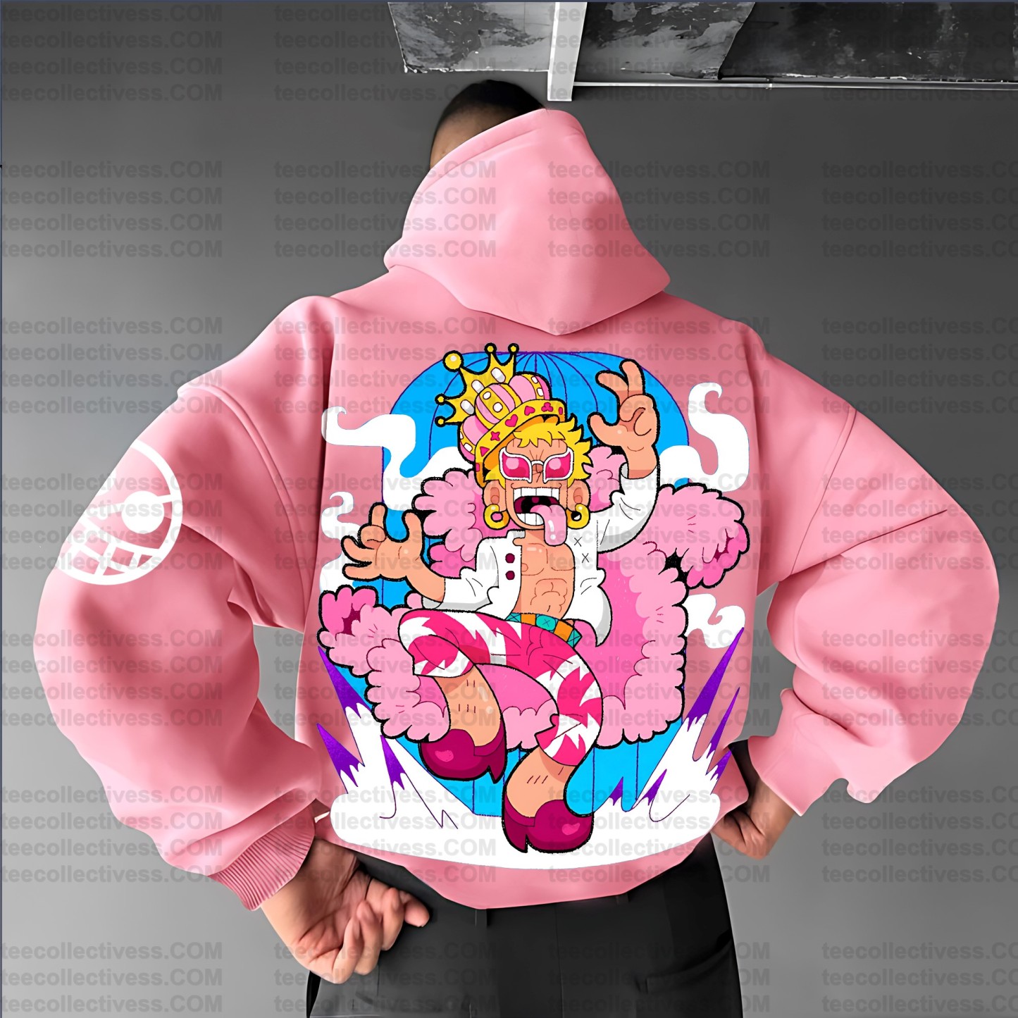 Unisex Anime Graphic Streetwear Vintage Hoodie