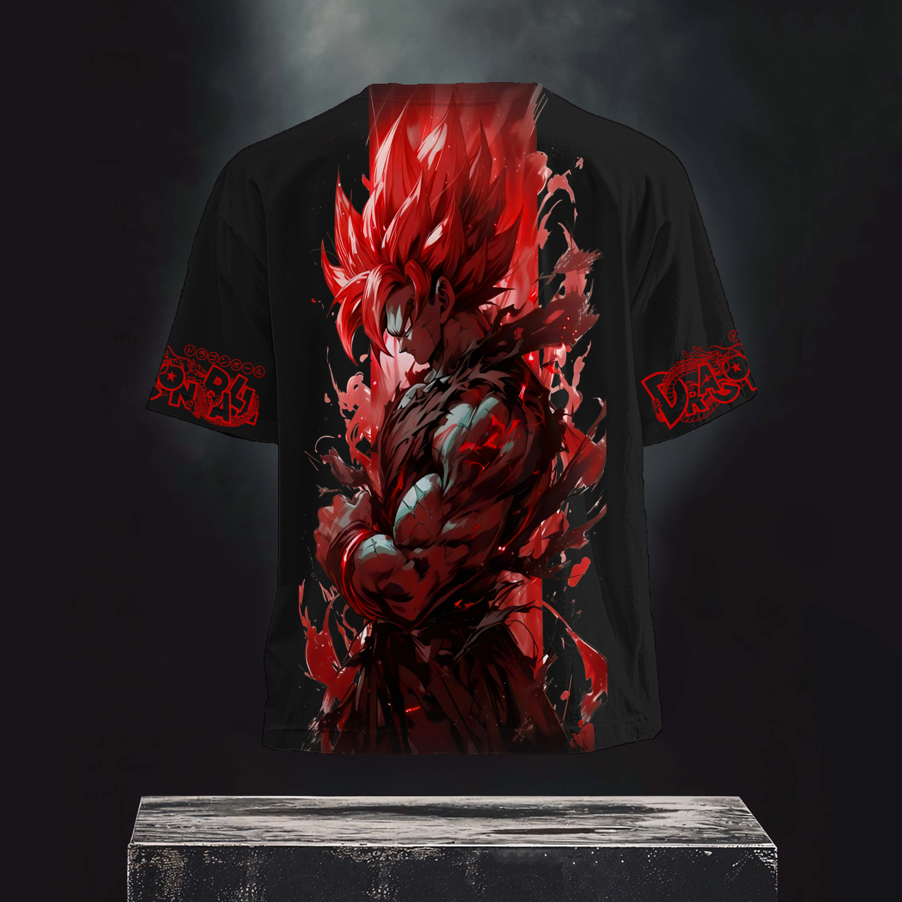 Unisex Anime Inspired Vintage T-Shirt