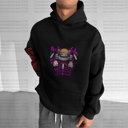 Unisex Anime Graphic Streetwear Vintage Plush Hoodie