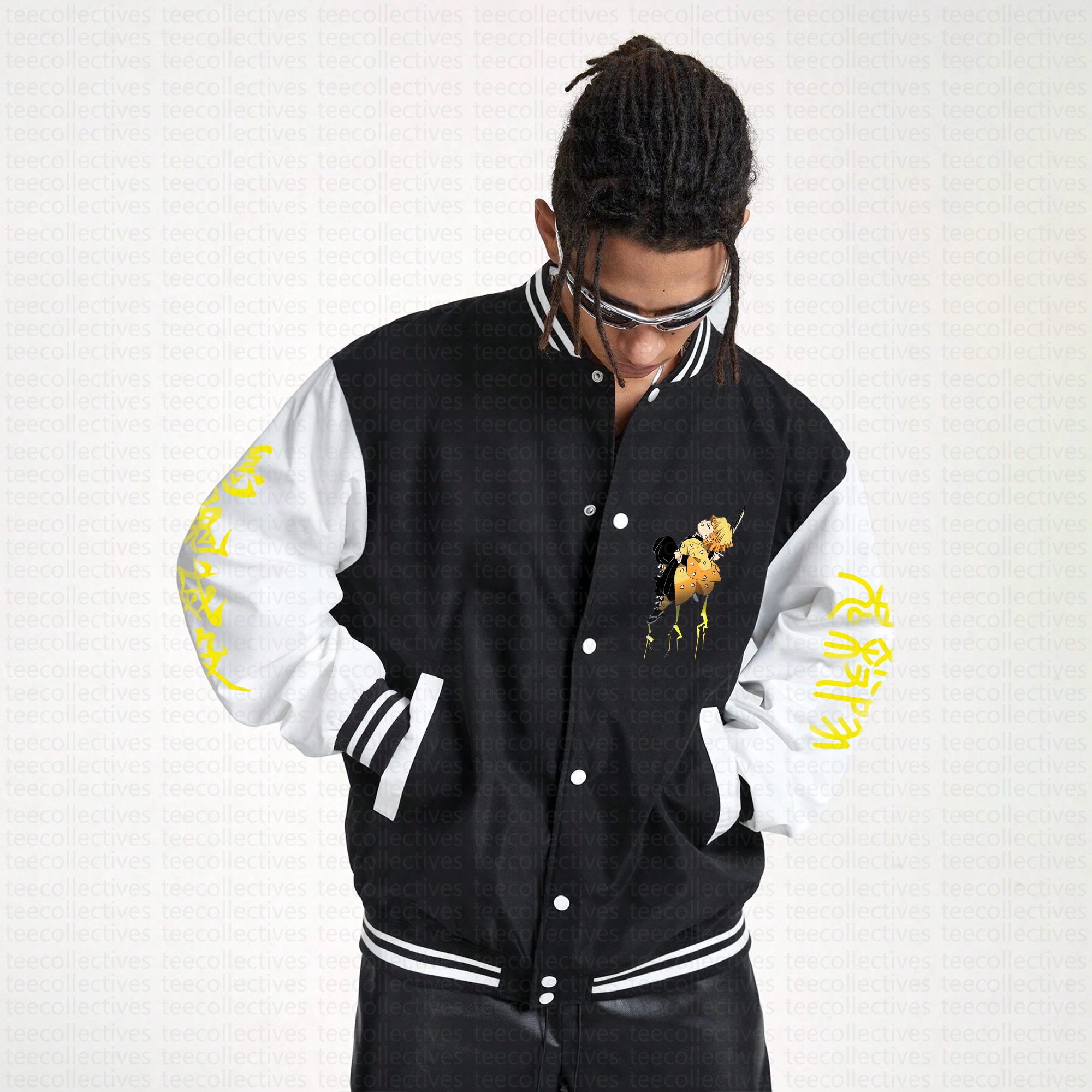 Spring And Autumn Unisex Casual Streetwear Fashion Jacket | Demon Slayer