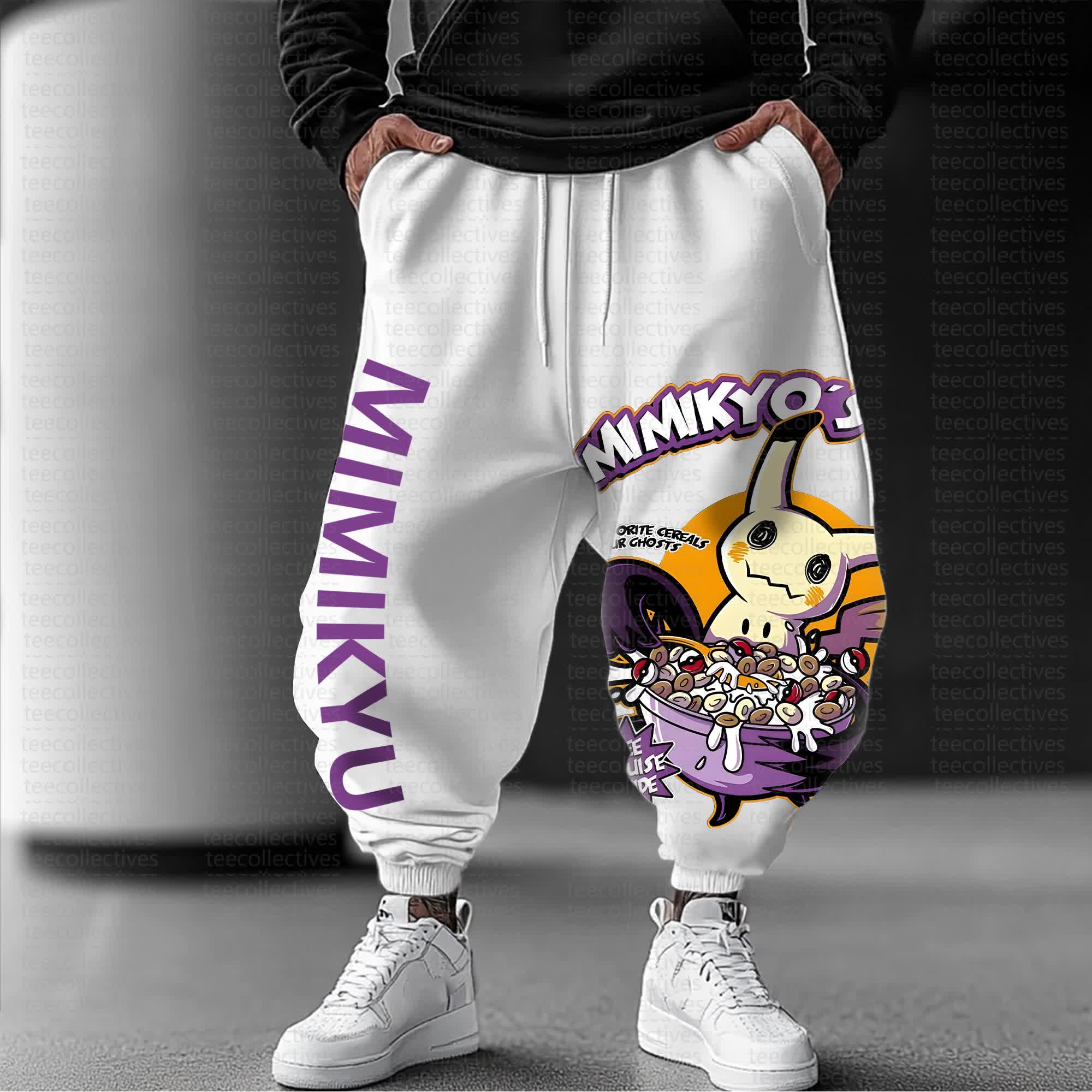 Unisex Anime Inspired Vintage Pants丨Pokémon