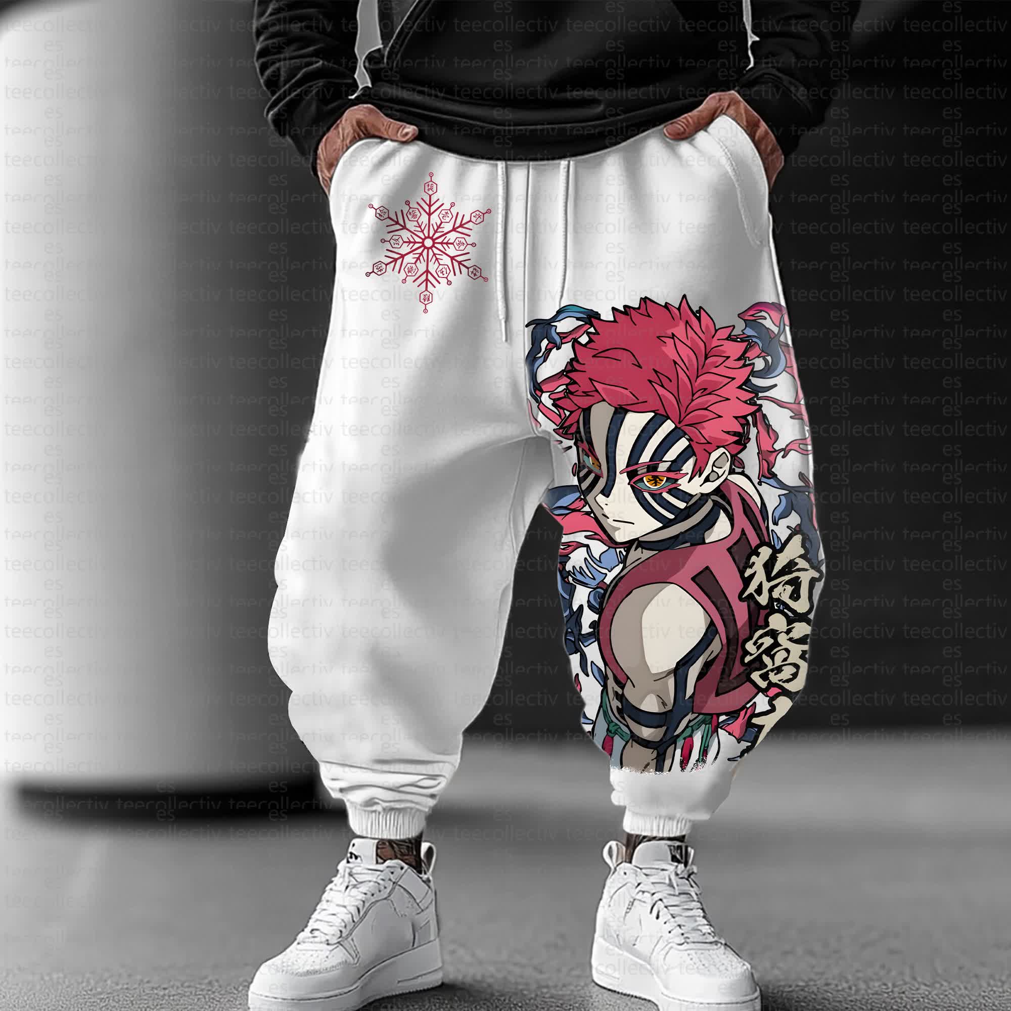 Unisex Anime Inspired Vintage Pants丨Demon Slayer