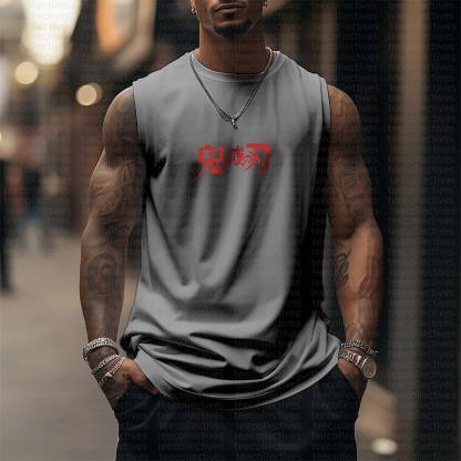 Unisex  “Demon Slayer” Casual Anime  Tank Top