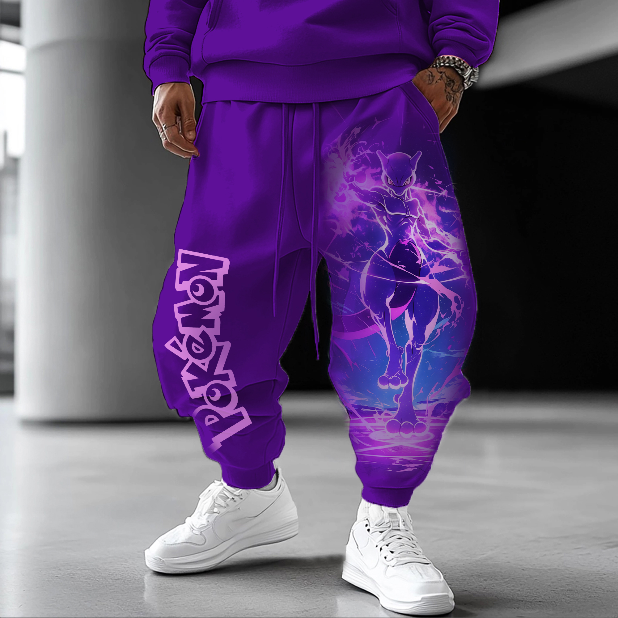 Unisex Casual Anime Streetwear Pants