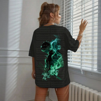 "Demon Slayer" Anime Inspired Vintage T-Shirt