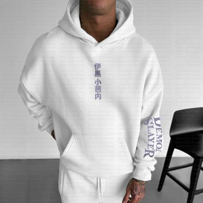 Unisex Anime Graphic Streetwear Vintage Hoodie丨Demon Slayer