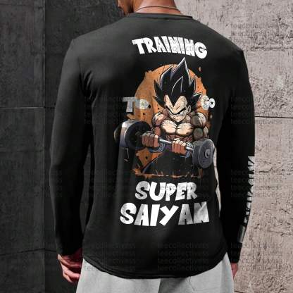 Unisex “DragonBALL Z” Anime Graphic Streetwear Vintage long-sleeved T-shirt