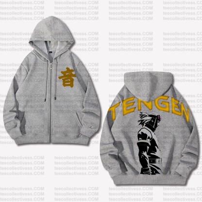 Unisex Graphic Streetwear Vintage Zipper Cardigan Plush Hoodie