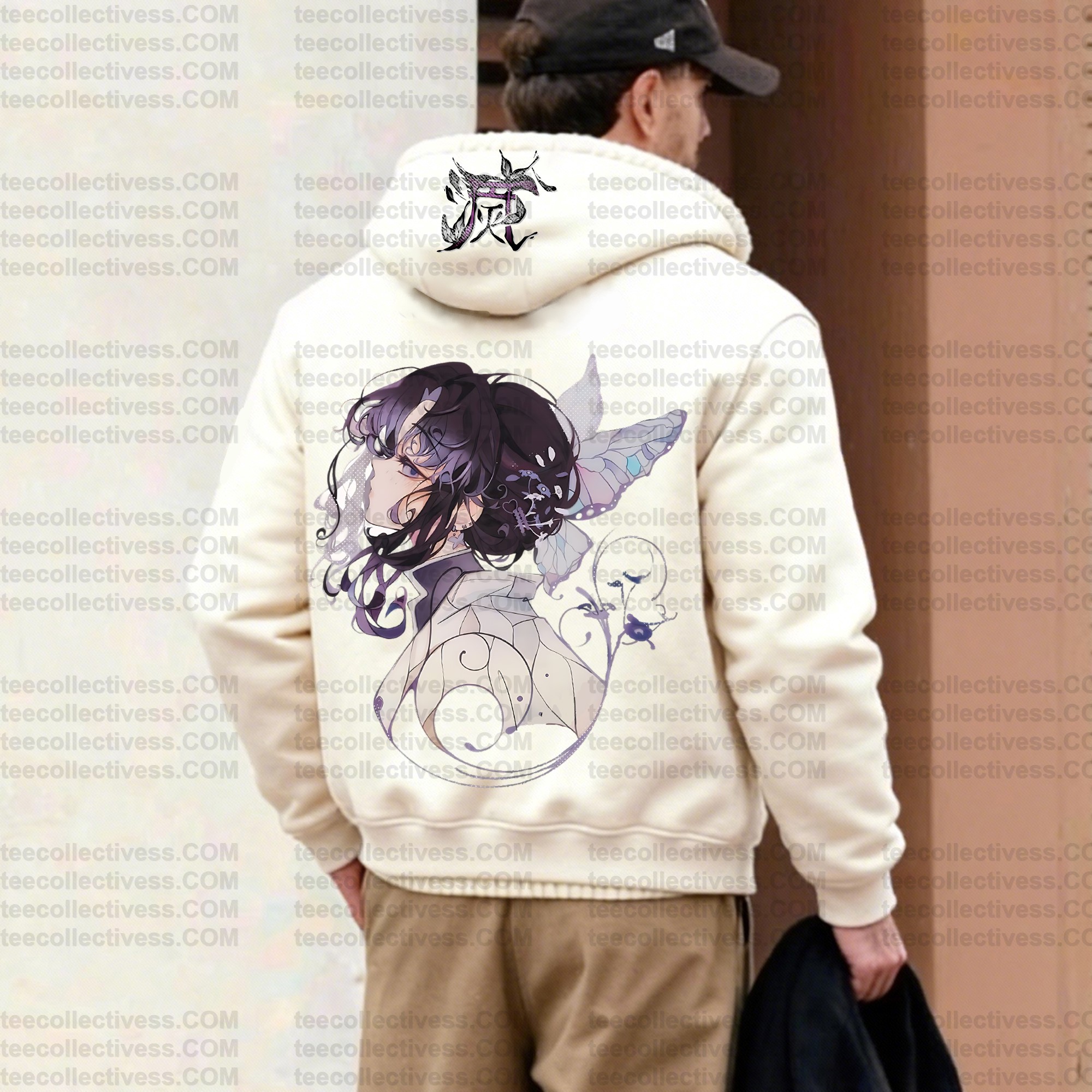 Unisex Graphic Streetwear Vintage Zipper Cardigan Plush Hoodie