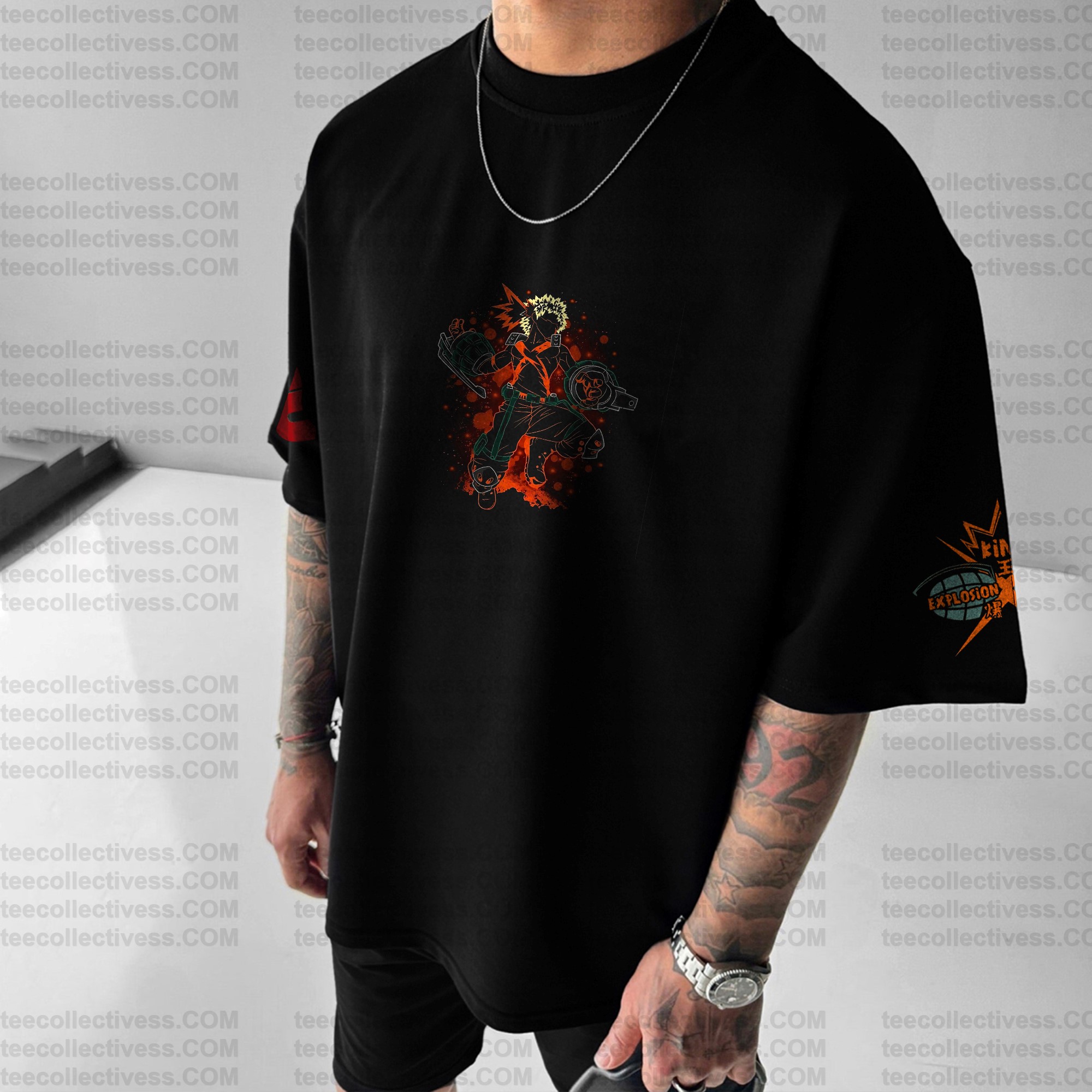 Unisex Anime Inspired Vintage T-Shirt