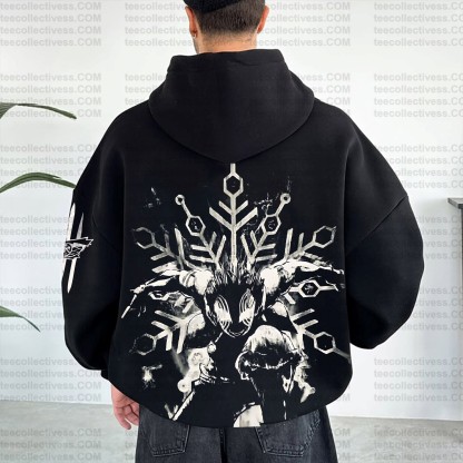 Unisex Graphic Streetwear Vintage Plush Hoodie