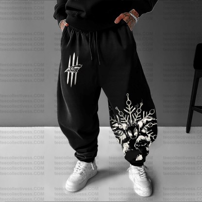 Unisex Anime Inspired Vintage Plush Pants