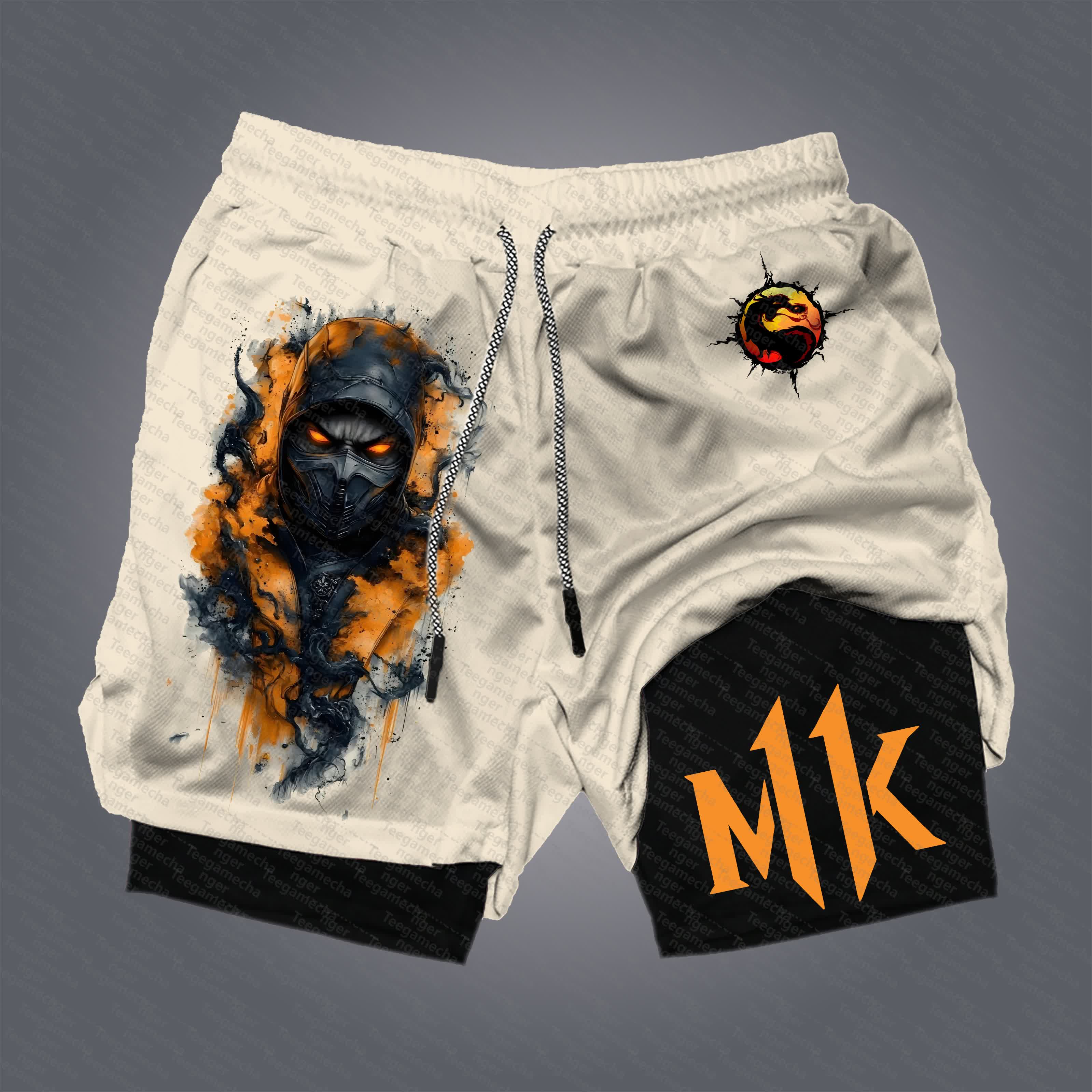 Unisex  “Mortal Kombat” Casual  Streetwear Shorts