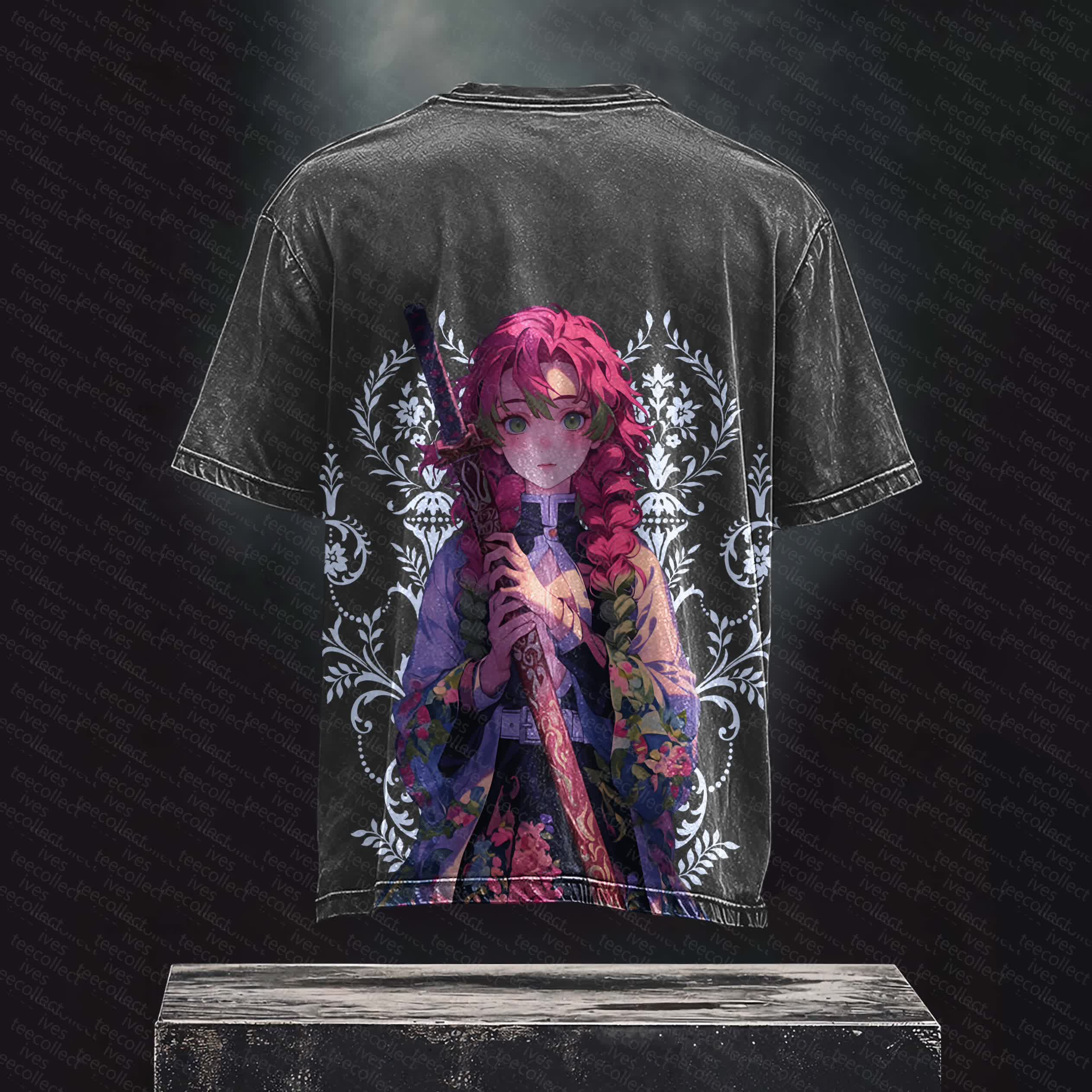 Unisex Anime Inspired Vintage T-Shirt丨 Demon Slayer