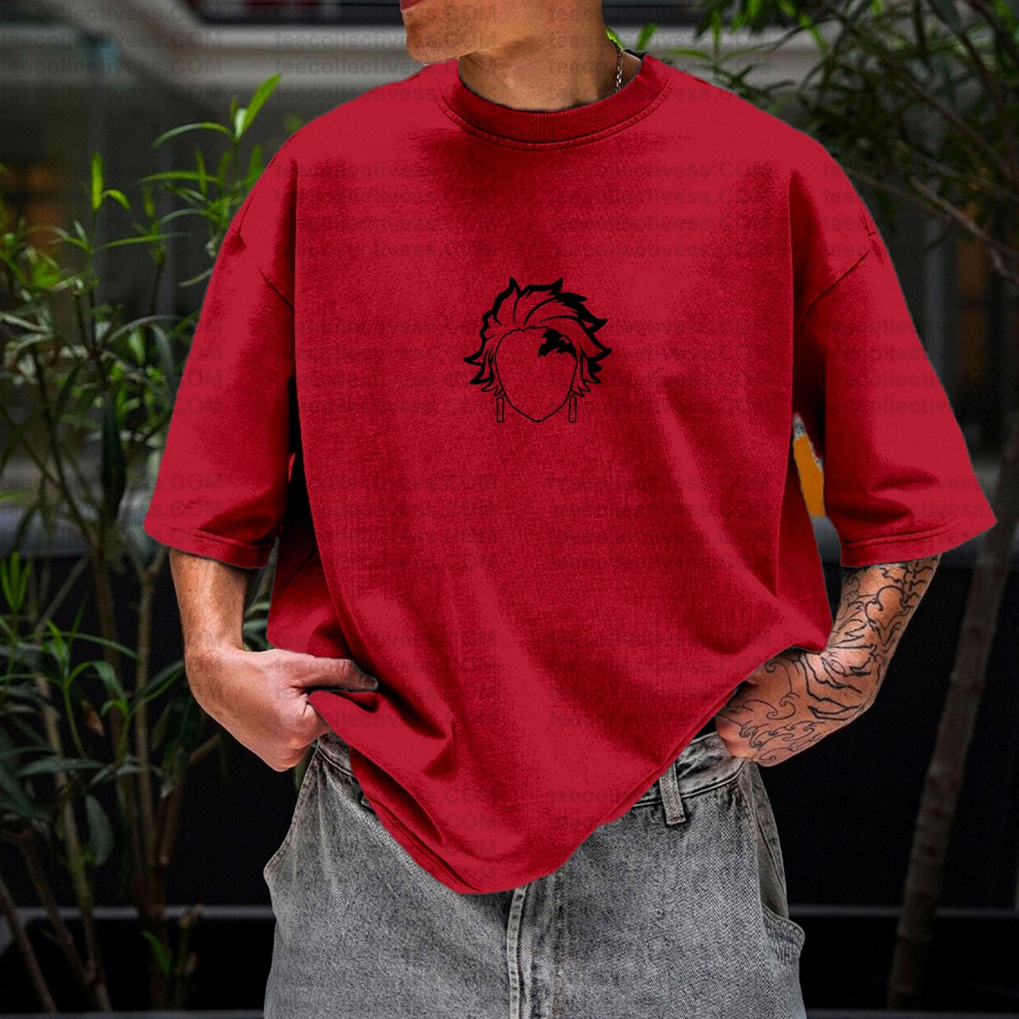 Unisex Anime Inspired Vintage T-Shirt