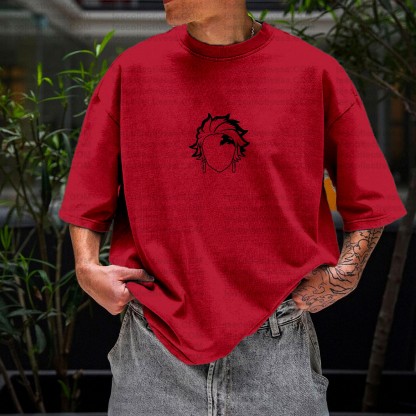 Unisex Anime Inspired Vintage T-Shirt