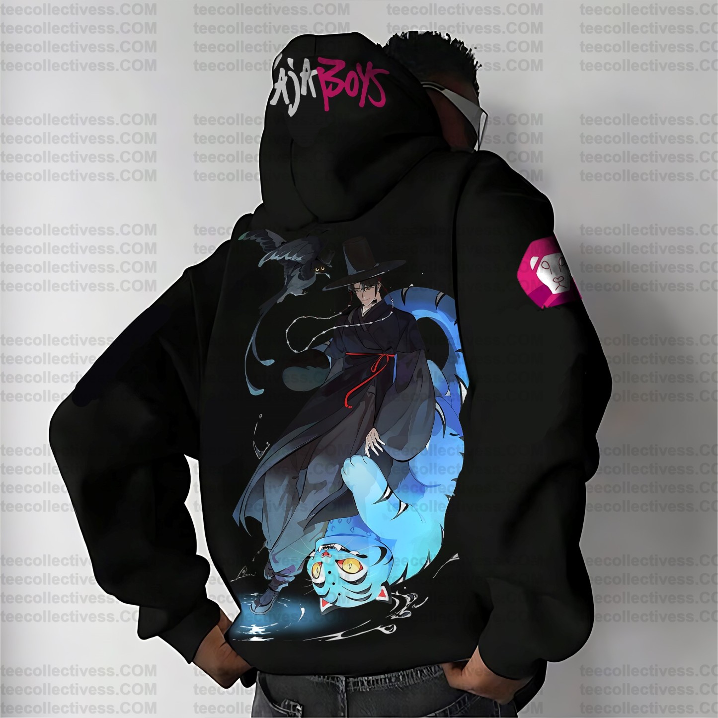 Unisex Anime Graphic Streetwear Vintage Hoodie丨Demon slayer