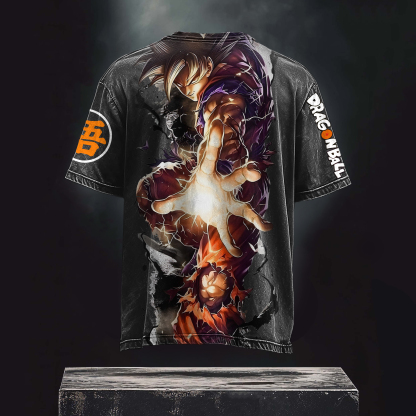 Unisex Anime Inspired Vintage T-Shirt