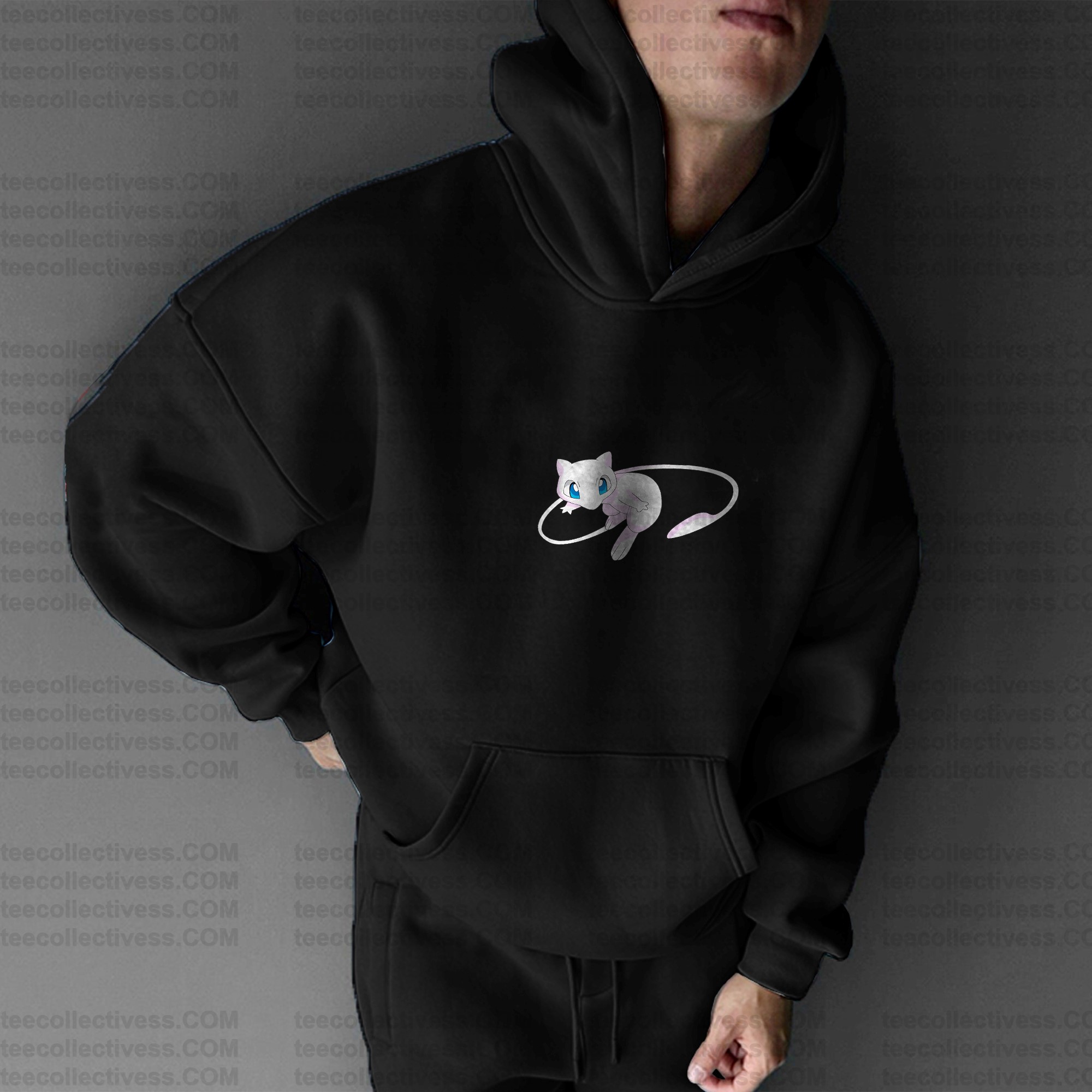 Plus Velvet Unisex Anime Graphic Streetwear Vintage Hoodie