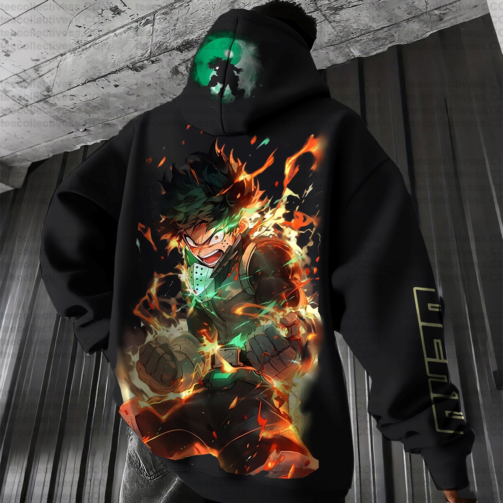 Unisex Anime Graphic Streetwear Vintage Plush Hoodie