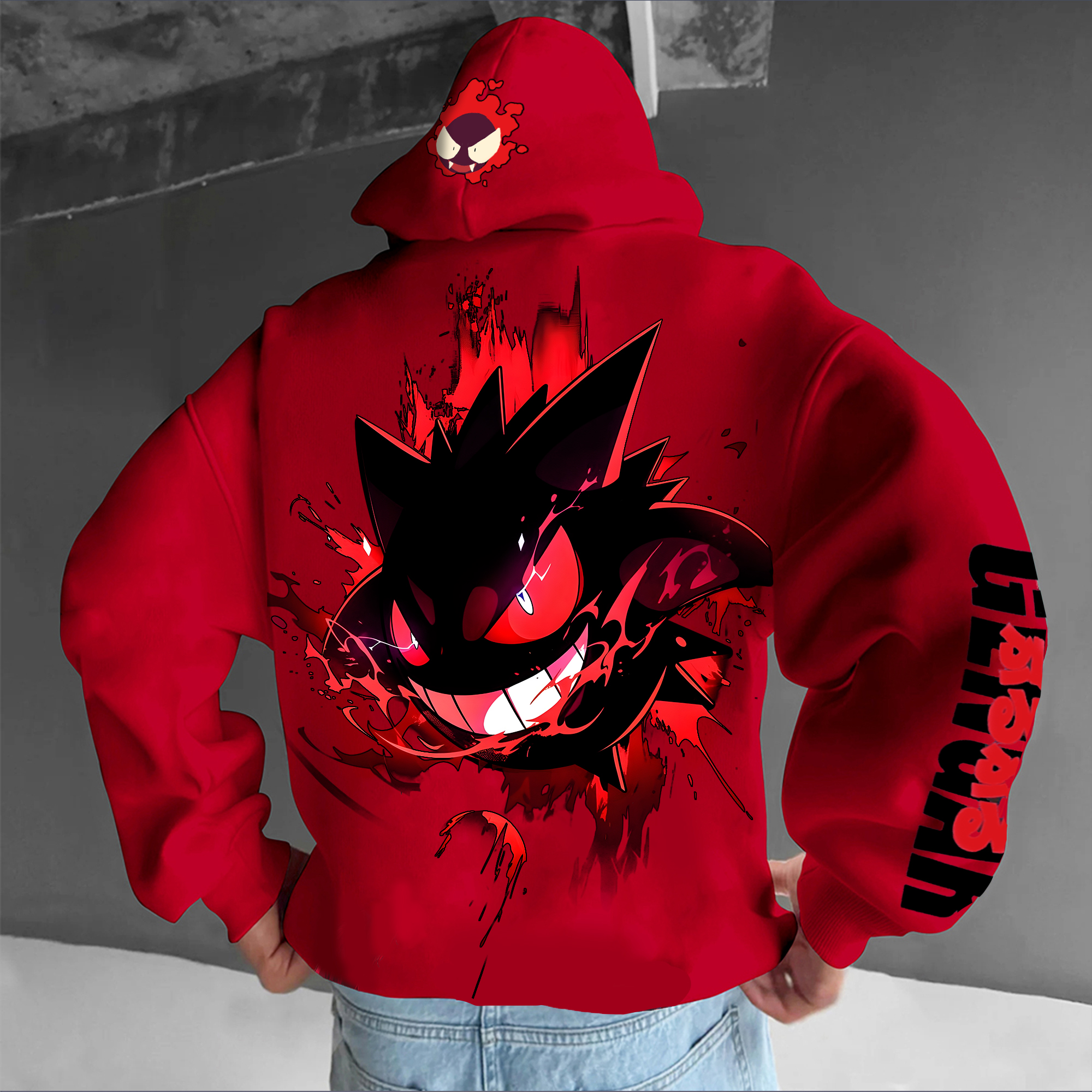Unisex Anime Graphic Streetwear Vintage Hoodie