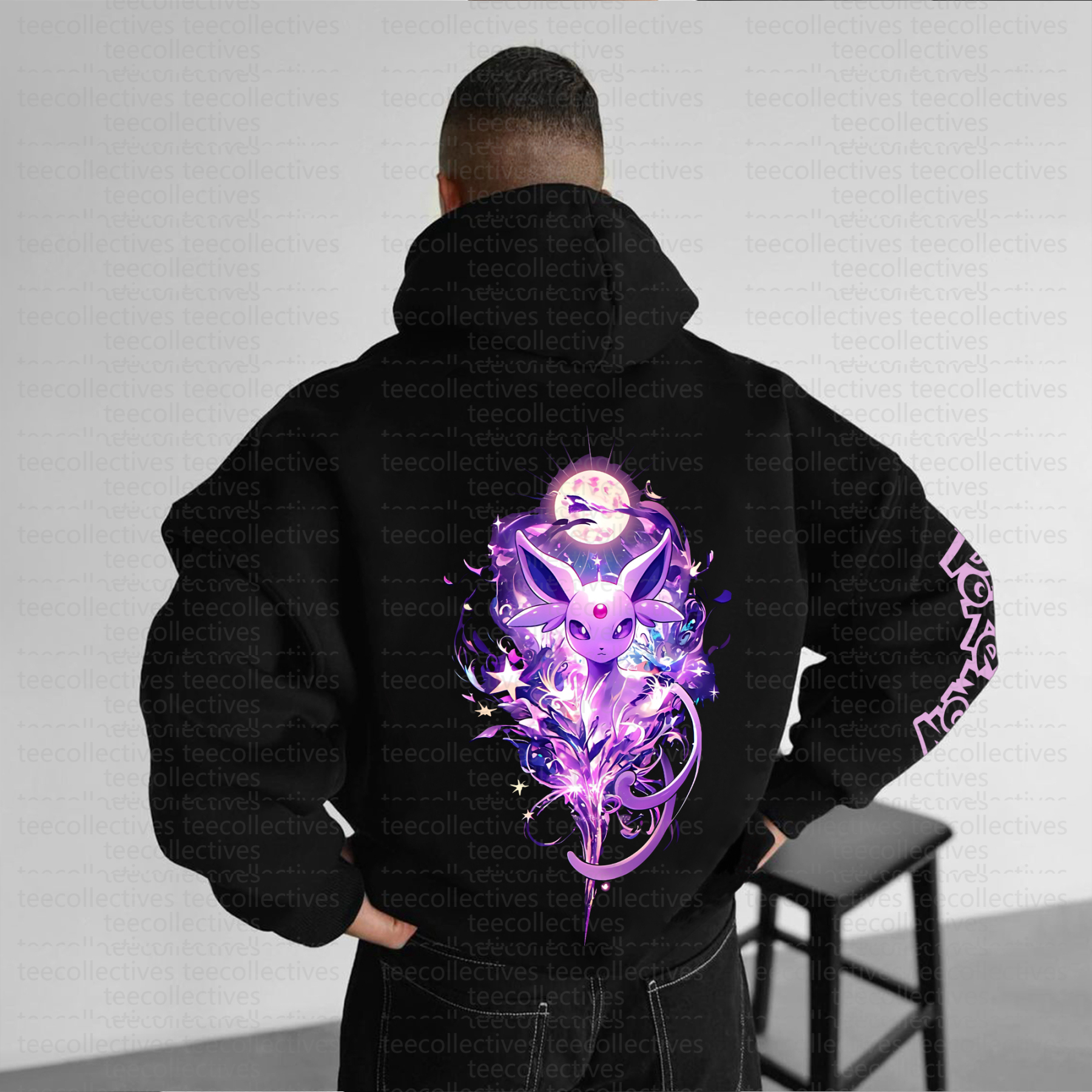 Unisex Anime Graphic Streetwear Vintage Hoodie丨Demon Slayer X Pokémon