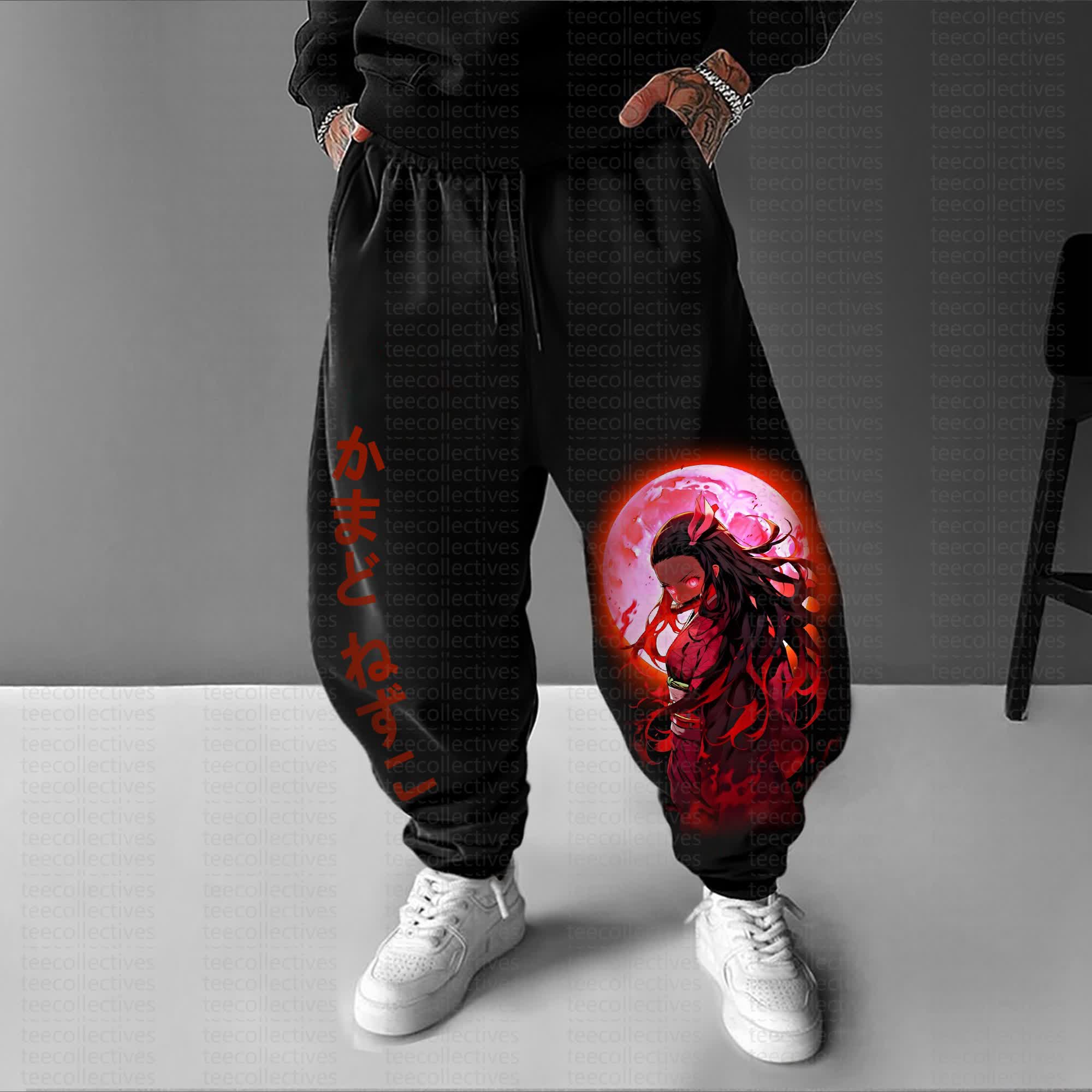 Unisex Anime Inspired Vintage Pants丨Demon Slayer