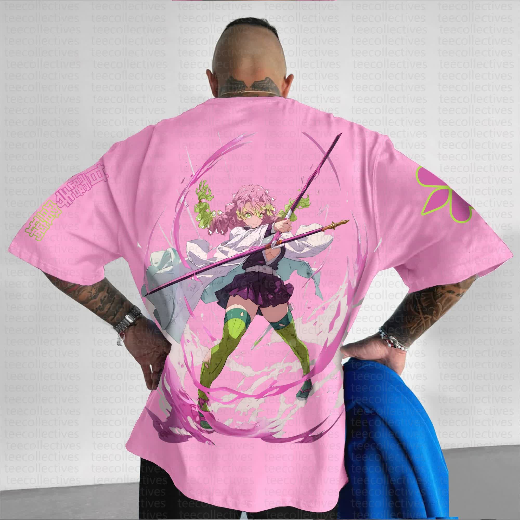 Unisex Anime Inspired Vintage T-Shirt丨Demon Slayer