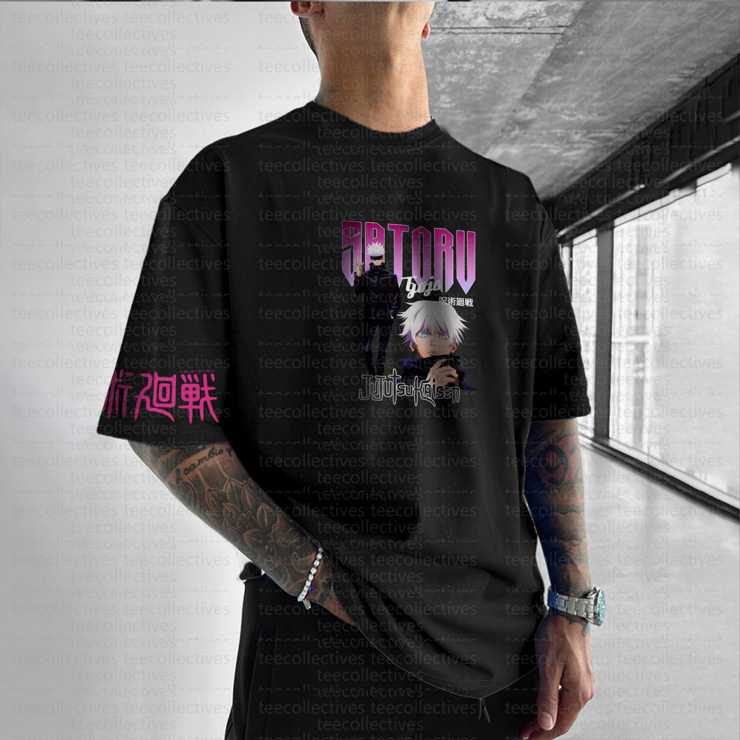 Unisex  " Jujutsu Kaisen " Anime Inspired Vintage T-Shirt