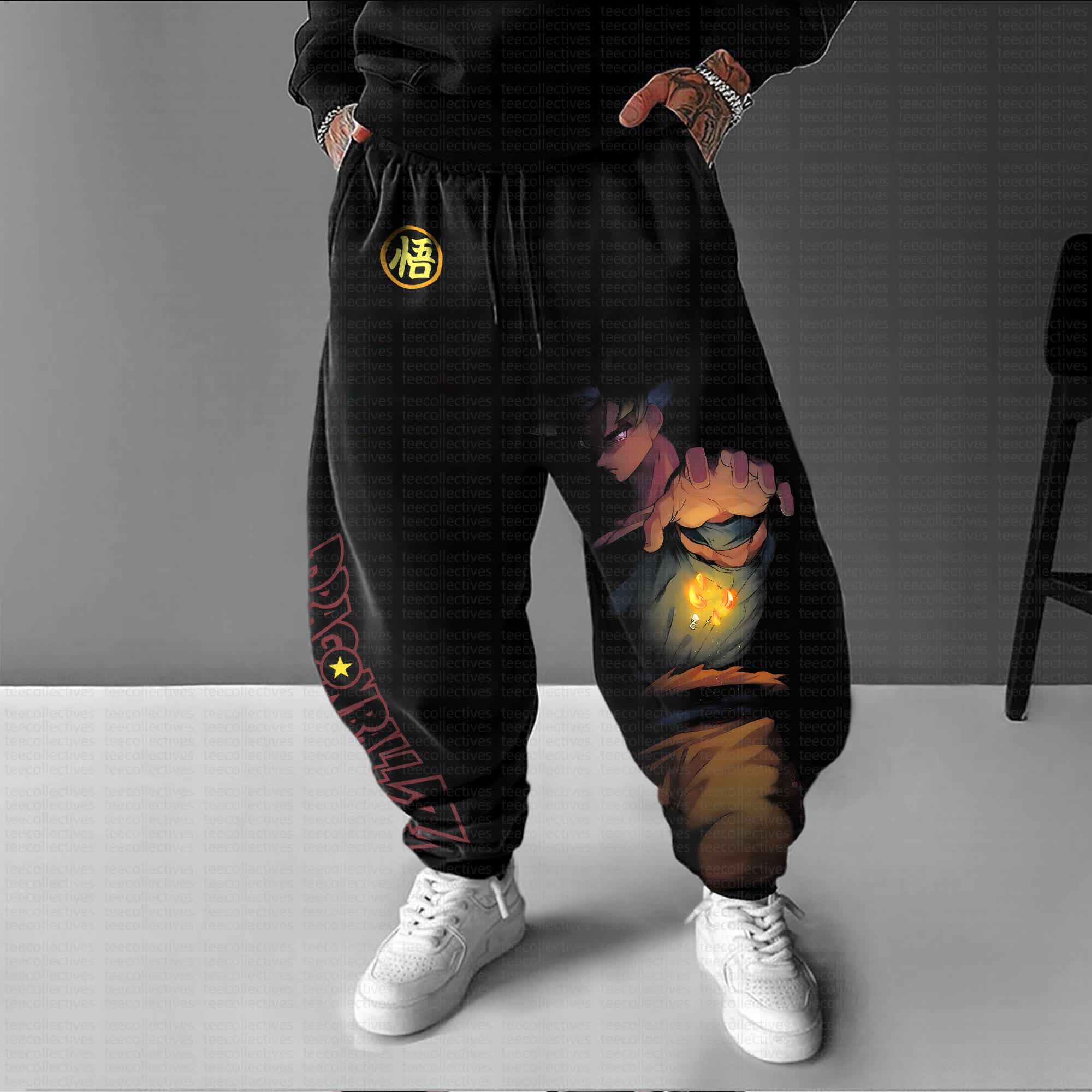 Unisex Casual “Dragon Ball”Anime Streetwear Pants