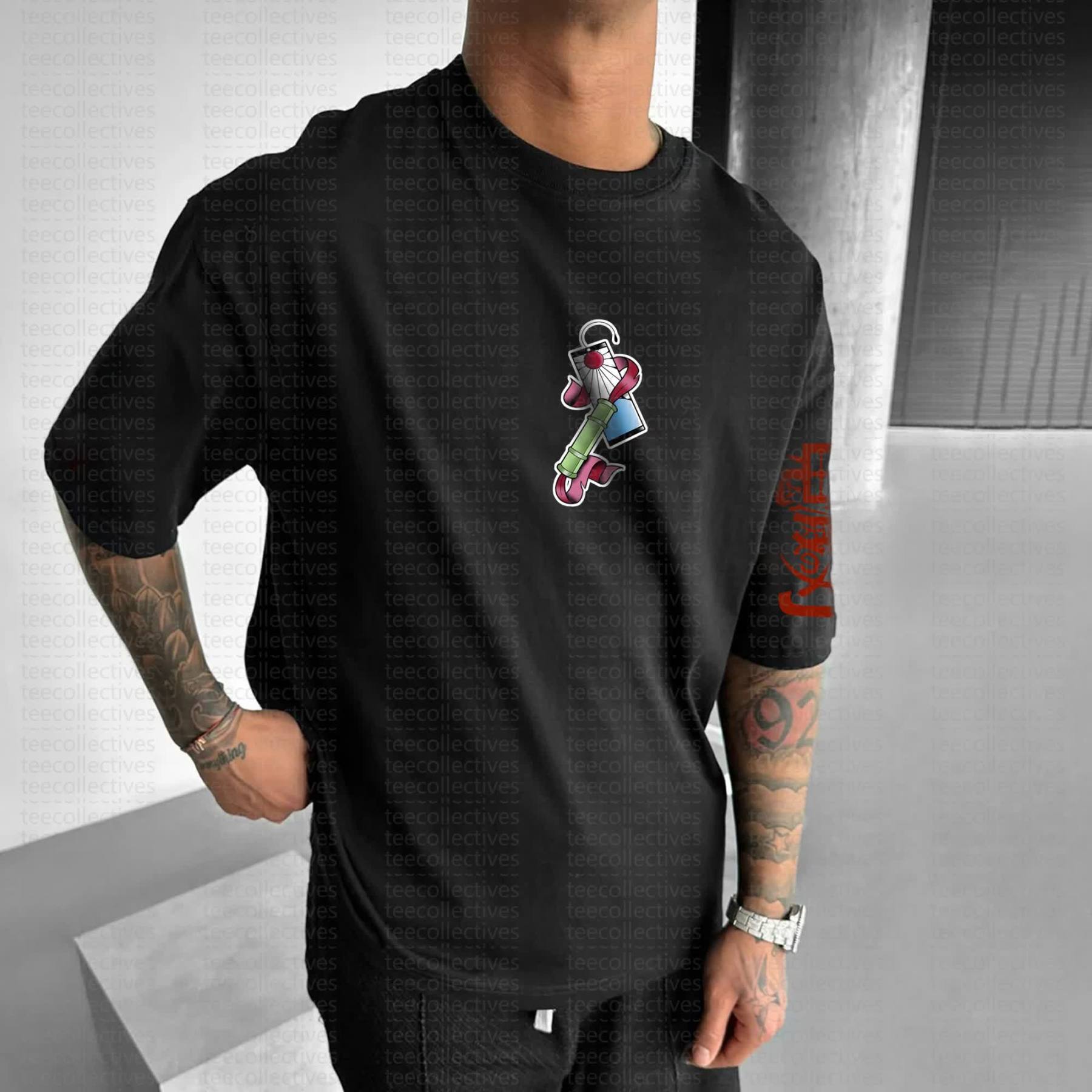 Unisex Anime Inspired Vintage T-Shirt | Demon Slayer