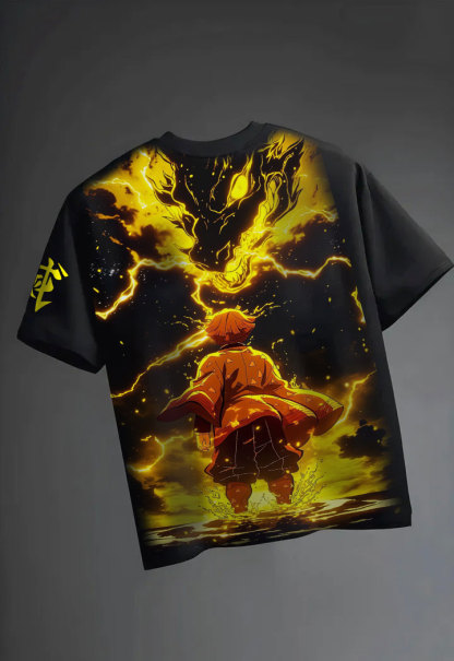 Unisex Anime Inspired Vintage T-Shirt丨Demon Slayer