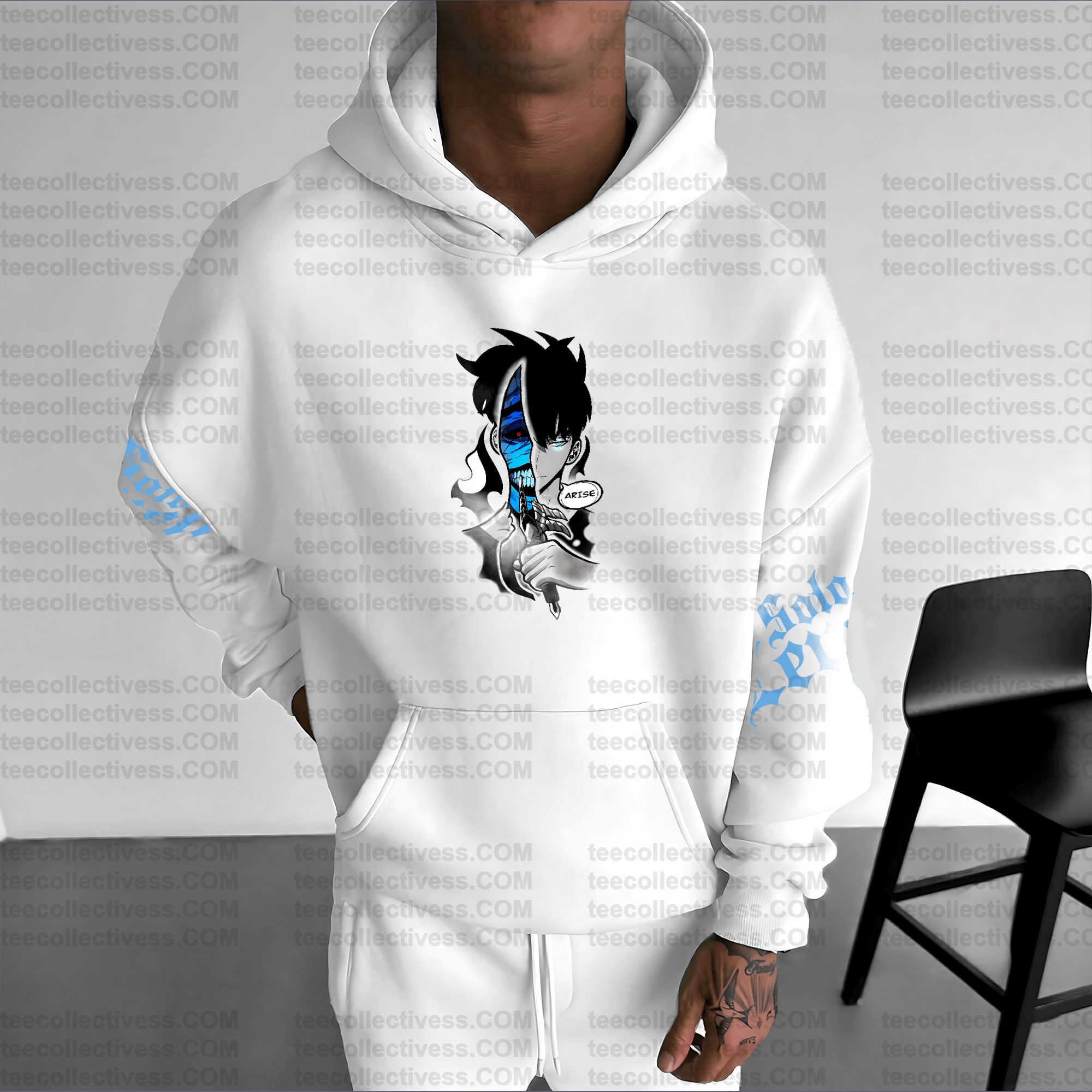 Unisex “ Solo Leveling ” Graphic Streetwear Vintage Hoodie
