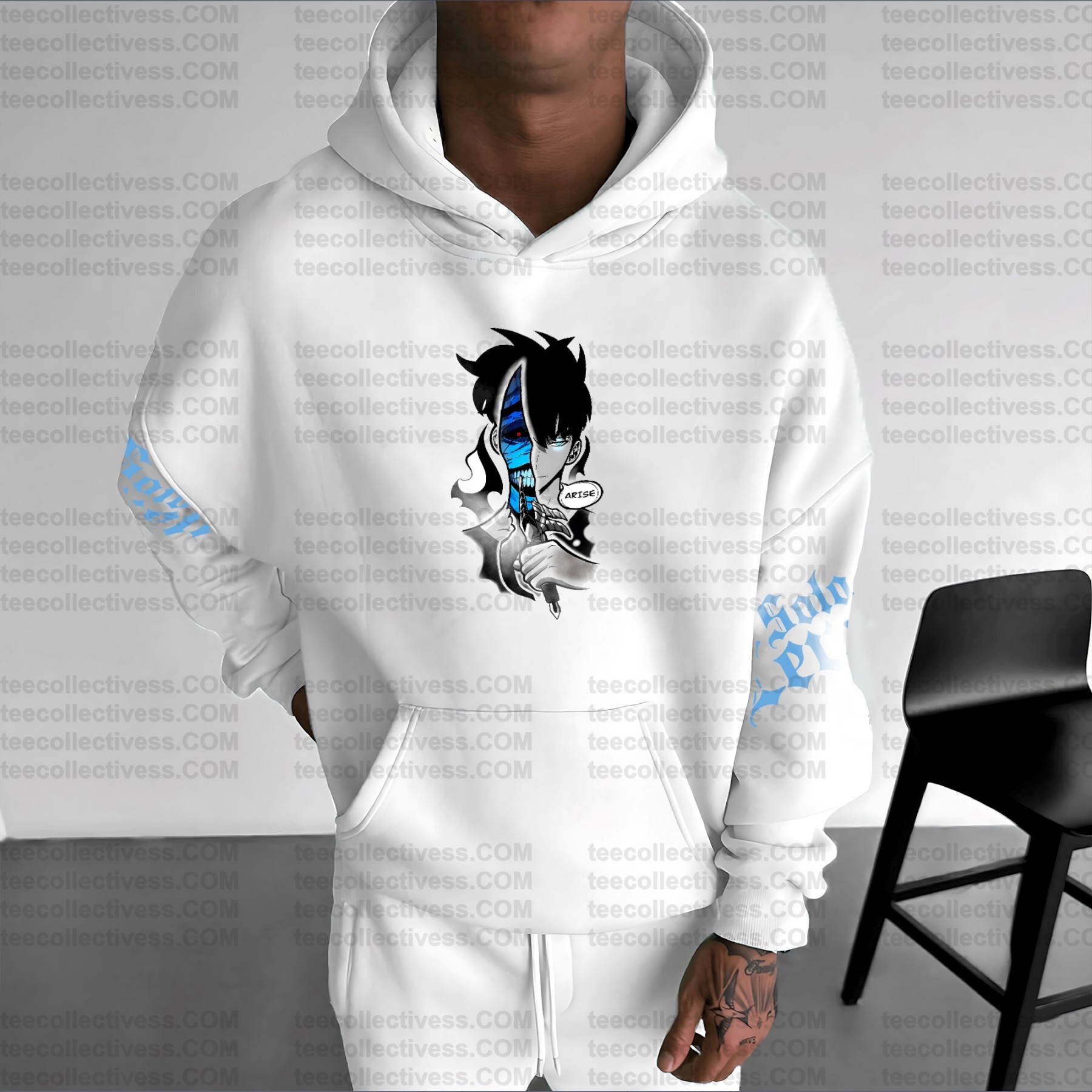 Unisex “ Solo Leveling ” Graphic Streetwear Vintage Hoodie