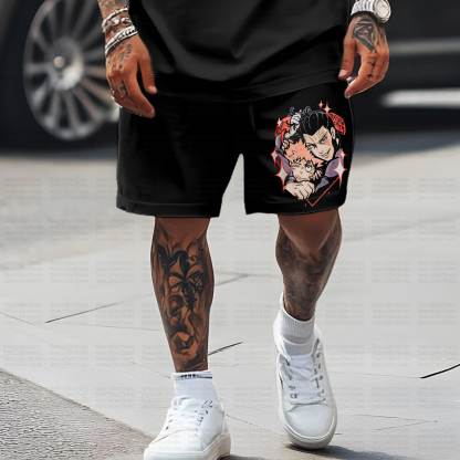 Unisex Casual Anime Streetwear Shorts 丨Jujutsu Kaisen