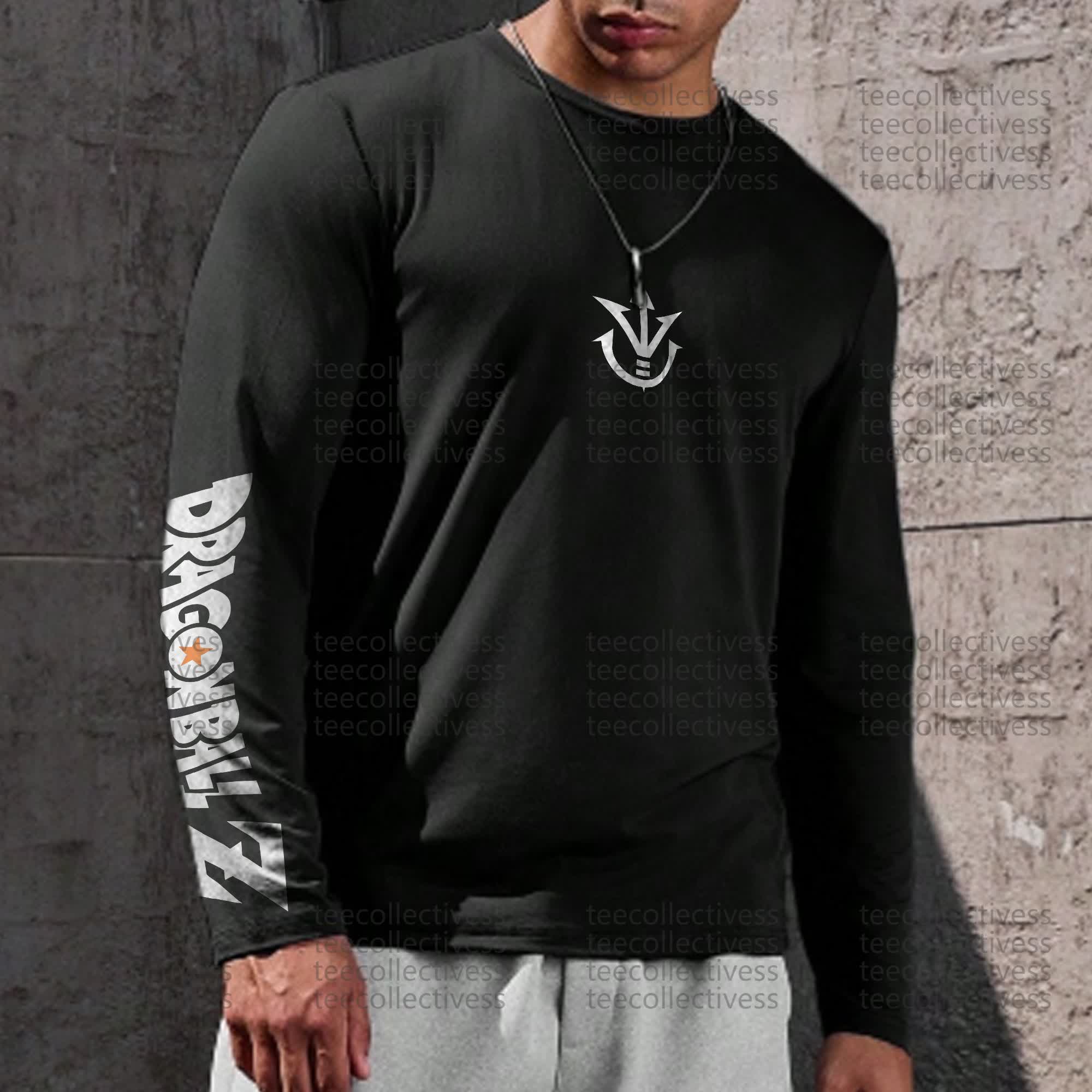 Unisex “DragonBALL Z” Anime Graphic Streetwear Vintage long-sleeved T-shirt