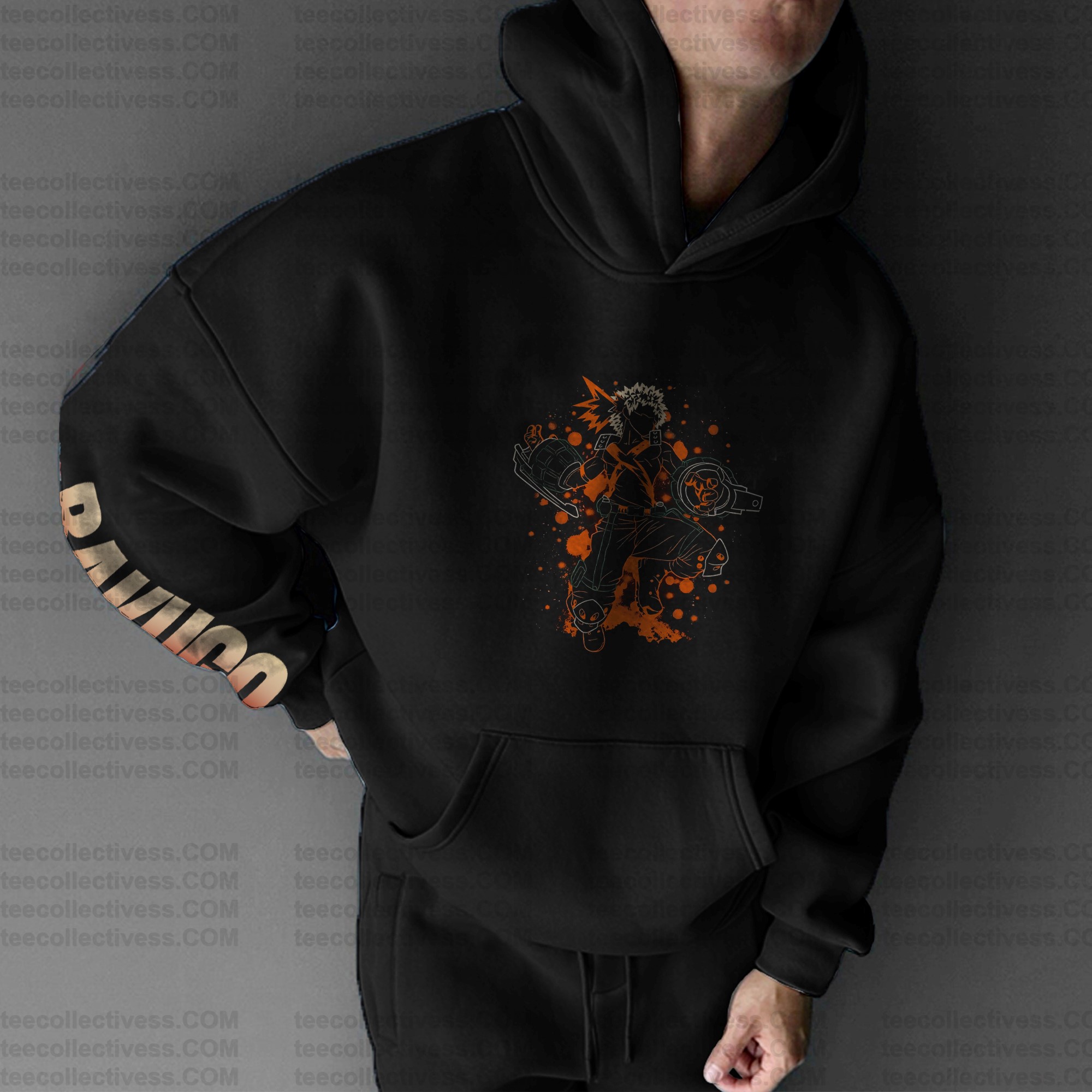 Unisex Anime Graphic Streetwear Vintage Plush Hoodie