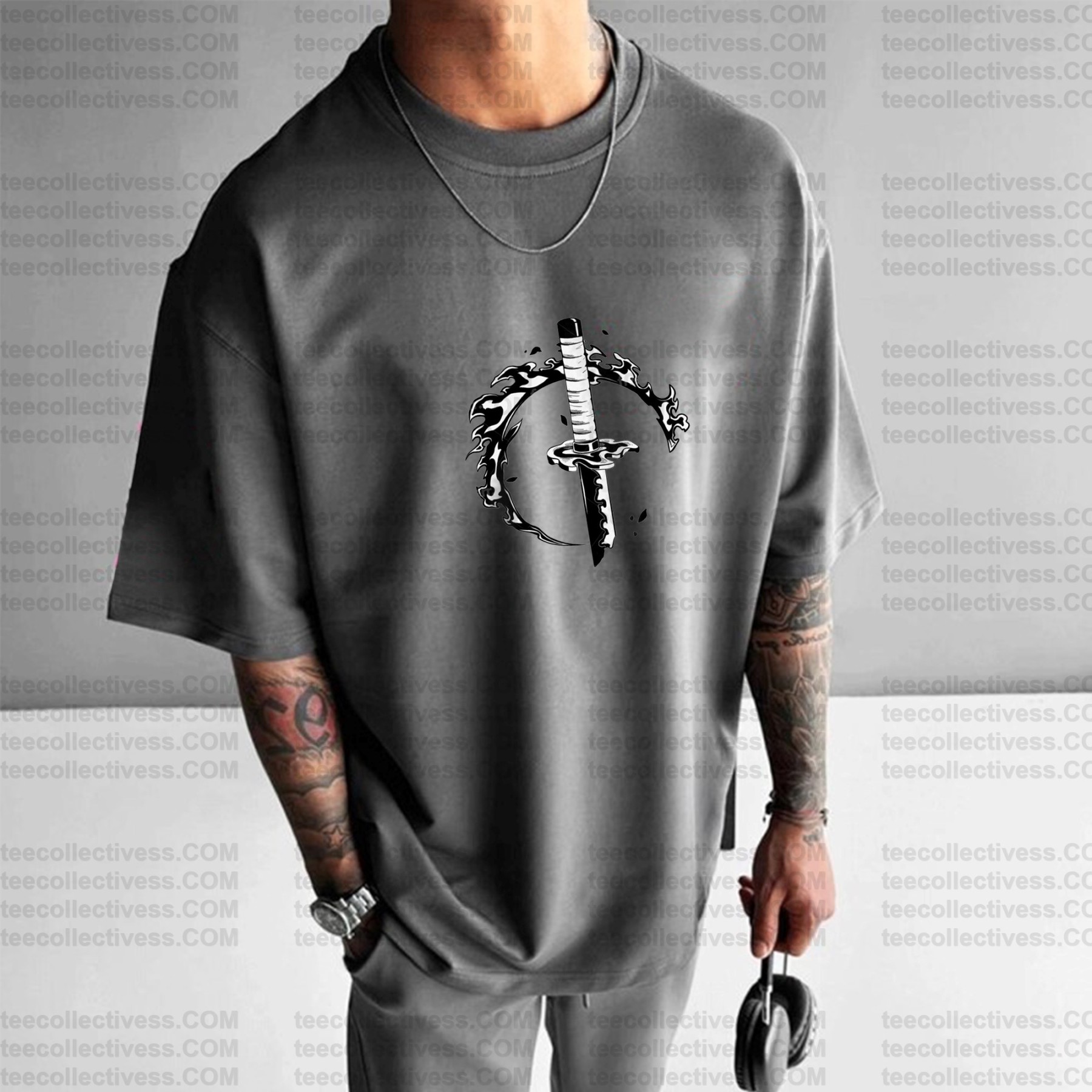 Unisex Anime Inspired Vintage T-Shirt