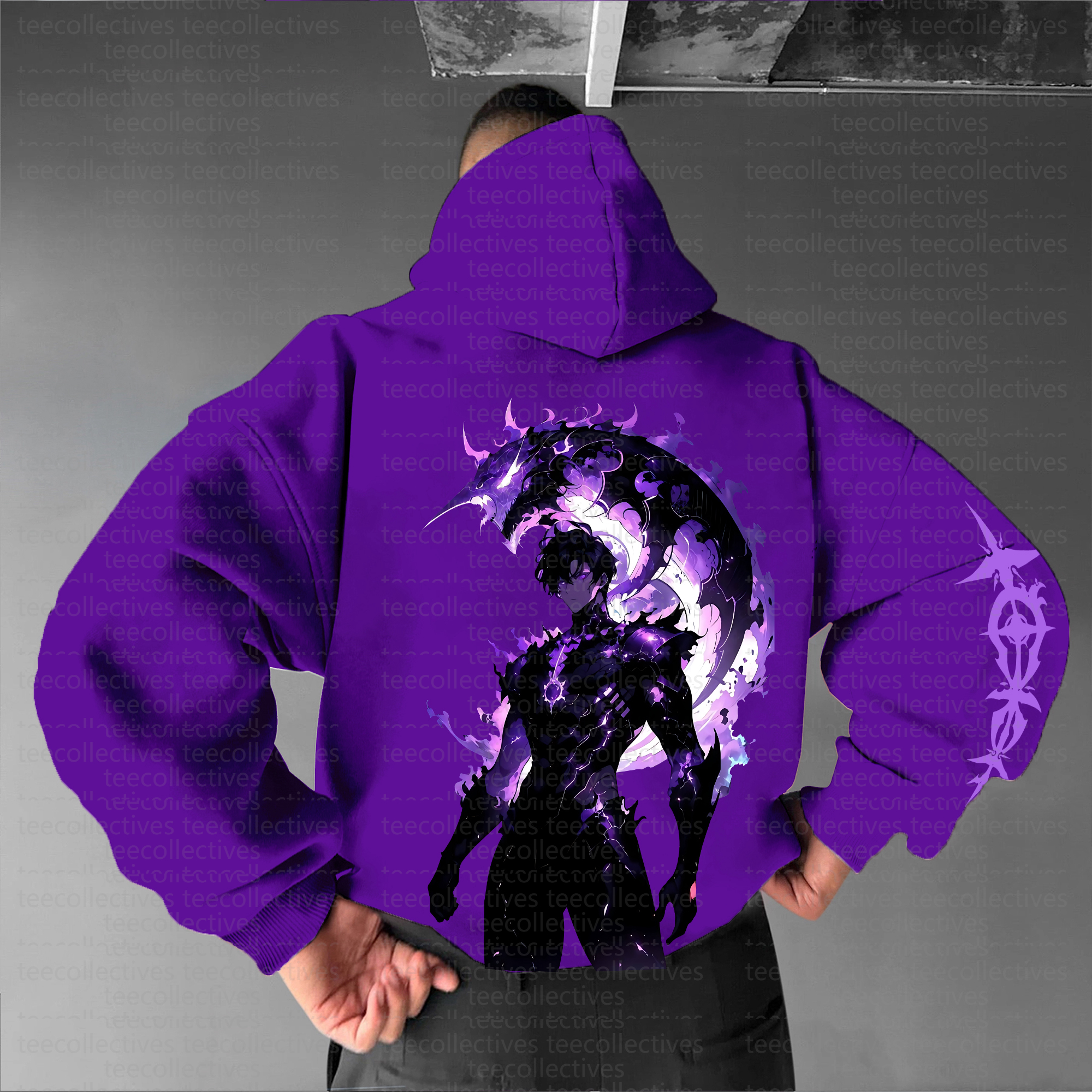 Unisex “Solo Leveling” Anime Graphic Streetwear Vintage Hoodie