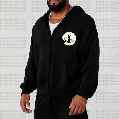 (Pokemon)Unisex Graphic Streetwear Vintage Zipper Cardigan Plush Hoodie