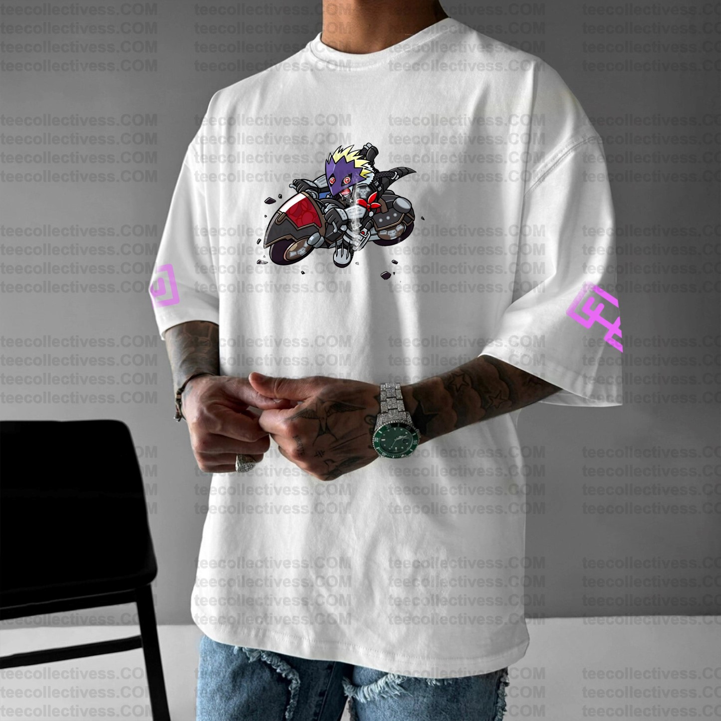 Unisex Anime Inspired Vintage T-Shirt