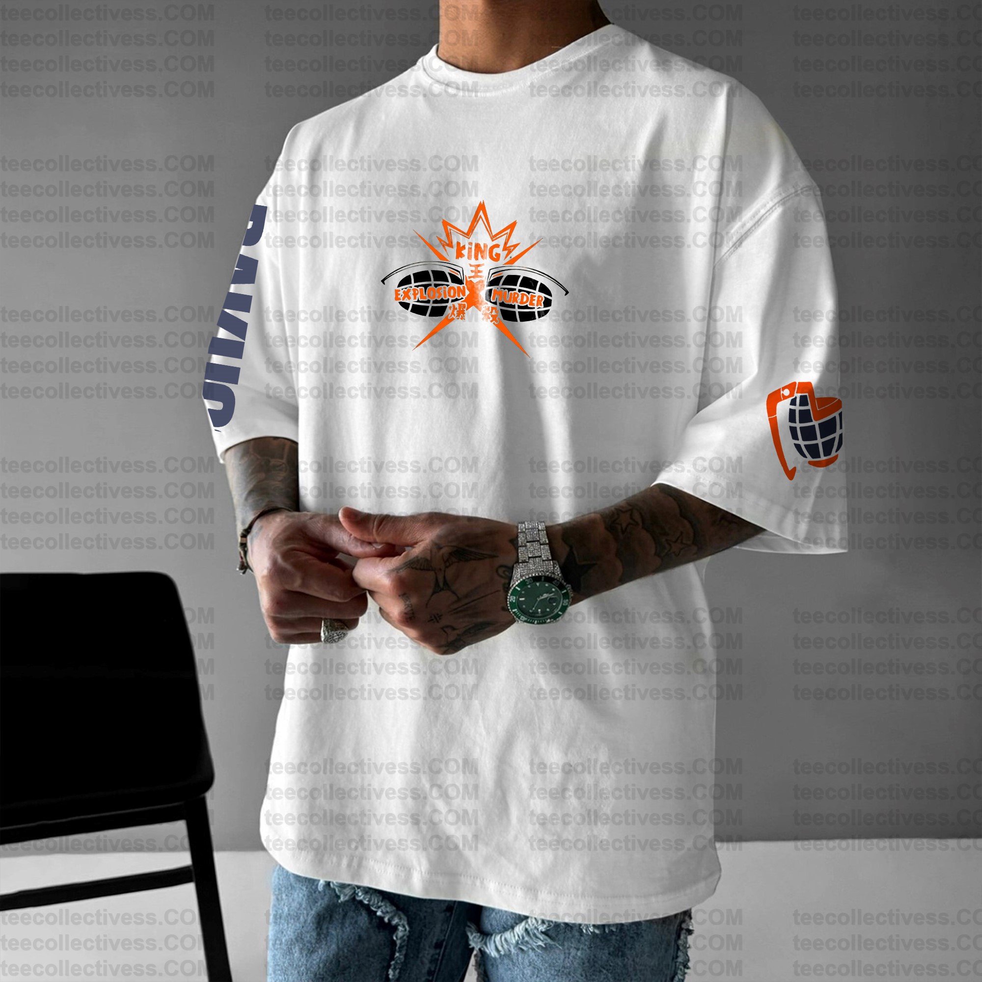 Unisex Anime Inspired Vintage T-Shirt